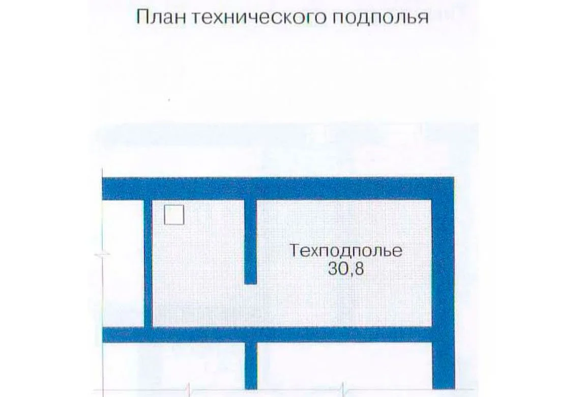 План N3 проекта дома из блоков «1221»