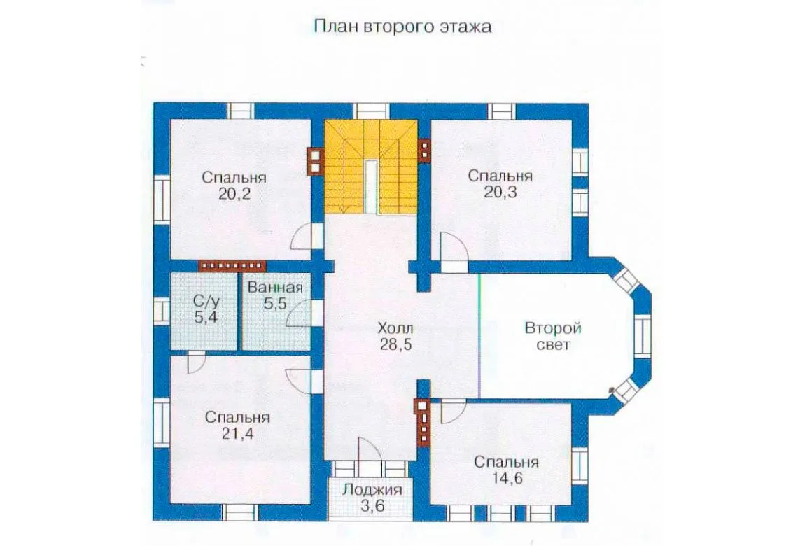 План N1 проекта ВИП дома «1232»
