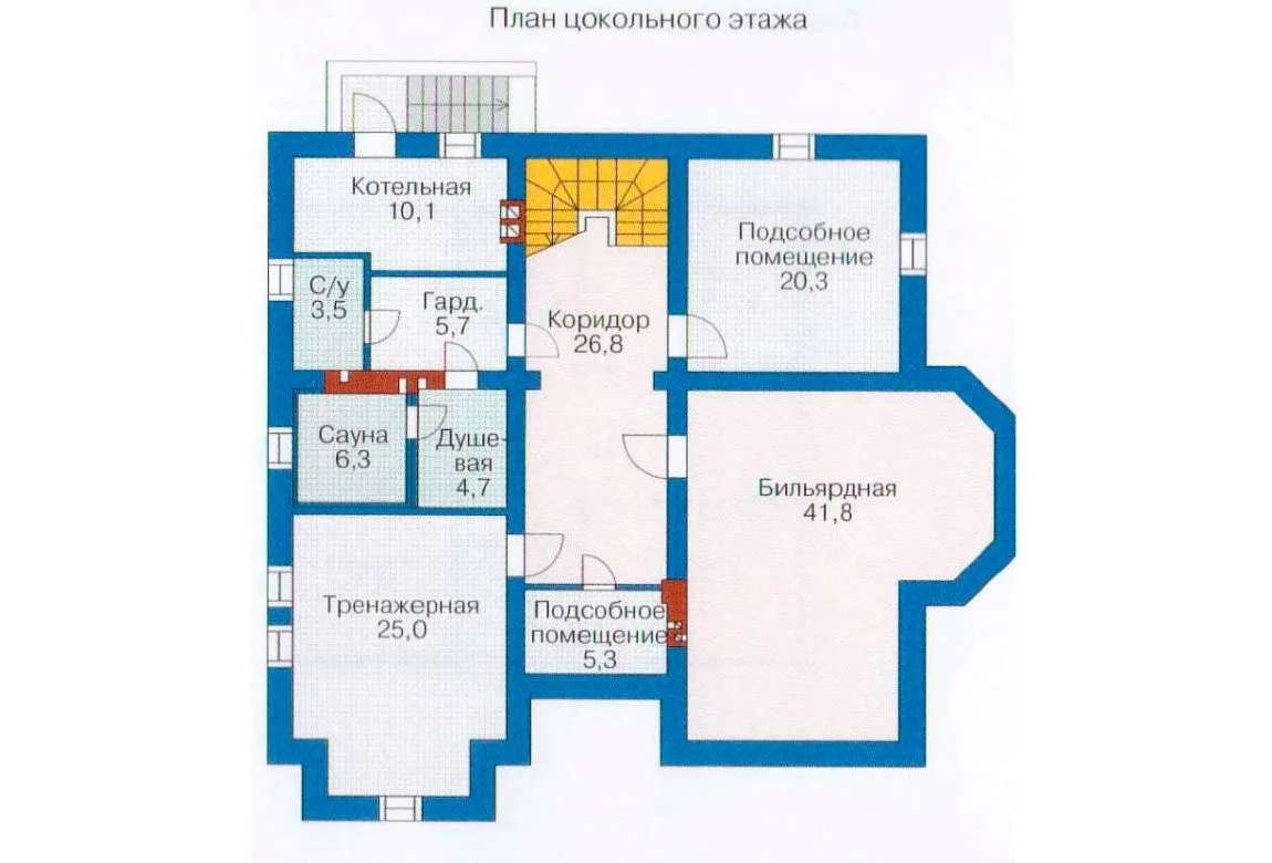 План N3 проекта ВИП дома «1232»