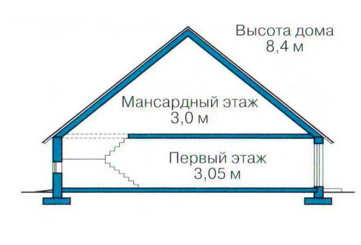 План N3 проекта ВИП дома «1233»