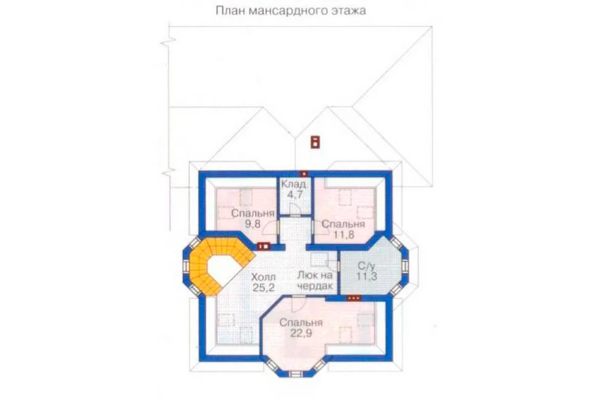 План N2 проекта ВИП дома «1234»