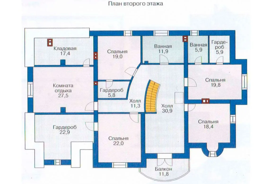 План N1 проекта ВИП дома «1235»