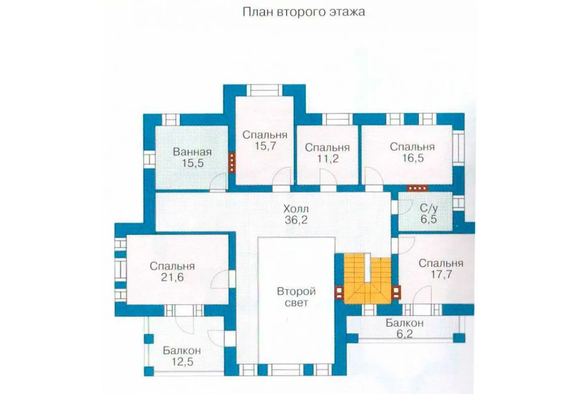План N1 проекта ВИП дома «1236»
