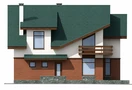 Дом из кирпича «1028» - фото цена строительство | «Арт Строй Дизайн»