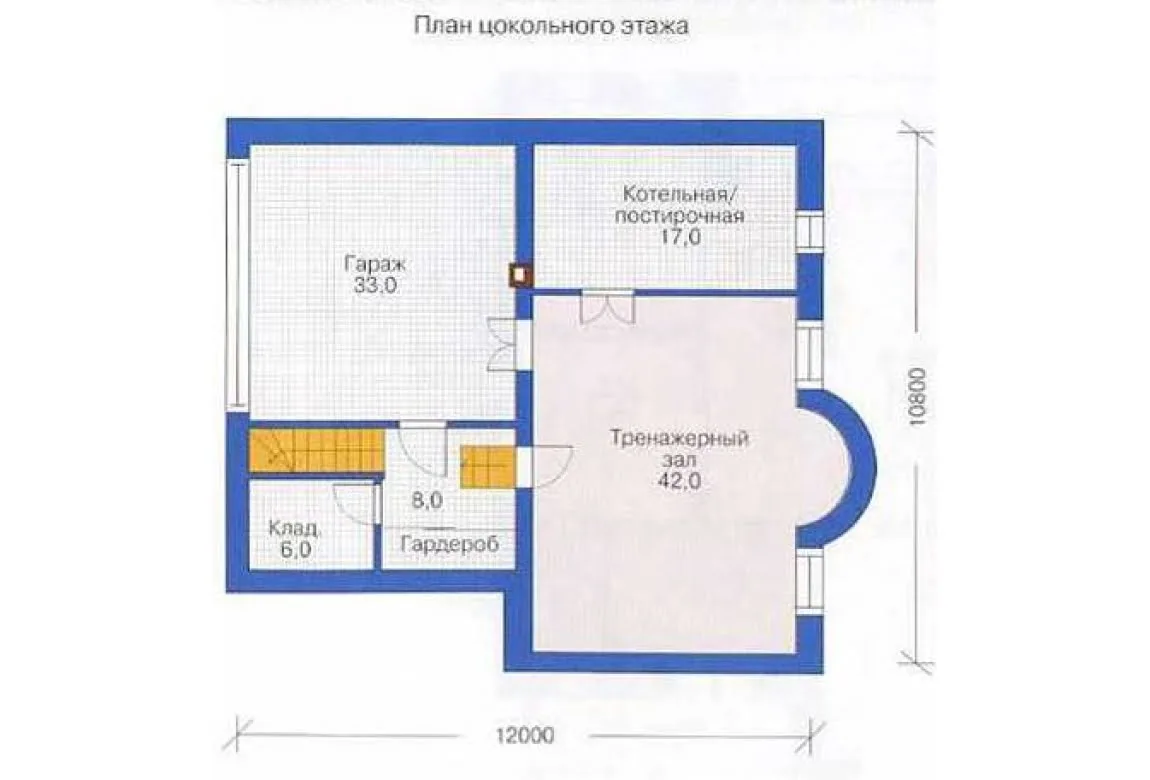 План N1 проекта дома из СИП-панелей «1303» План N1 проекта дома из СИП-панелей «1303»