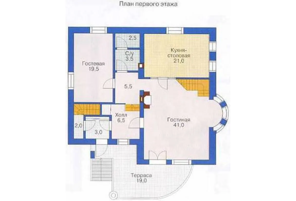План N2 проекта дома из СИП-панелей «1303» План N2 проекта дома из СИП-панелей «1303»