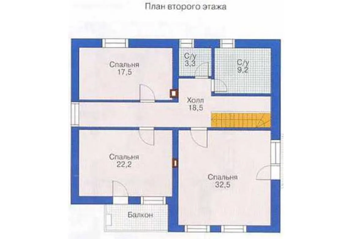 План N3 проекта дома из СИП-панелей «1303» План N3 проекта дома из СИП-панелей «1303»