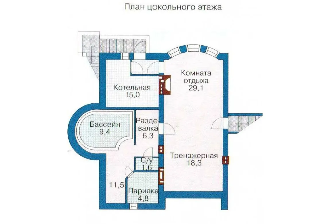 План N3 проекта дома из СИП-панелей «1310» План N3 проекта дома из СИП-панелей «1310»