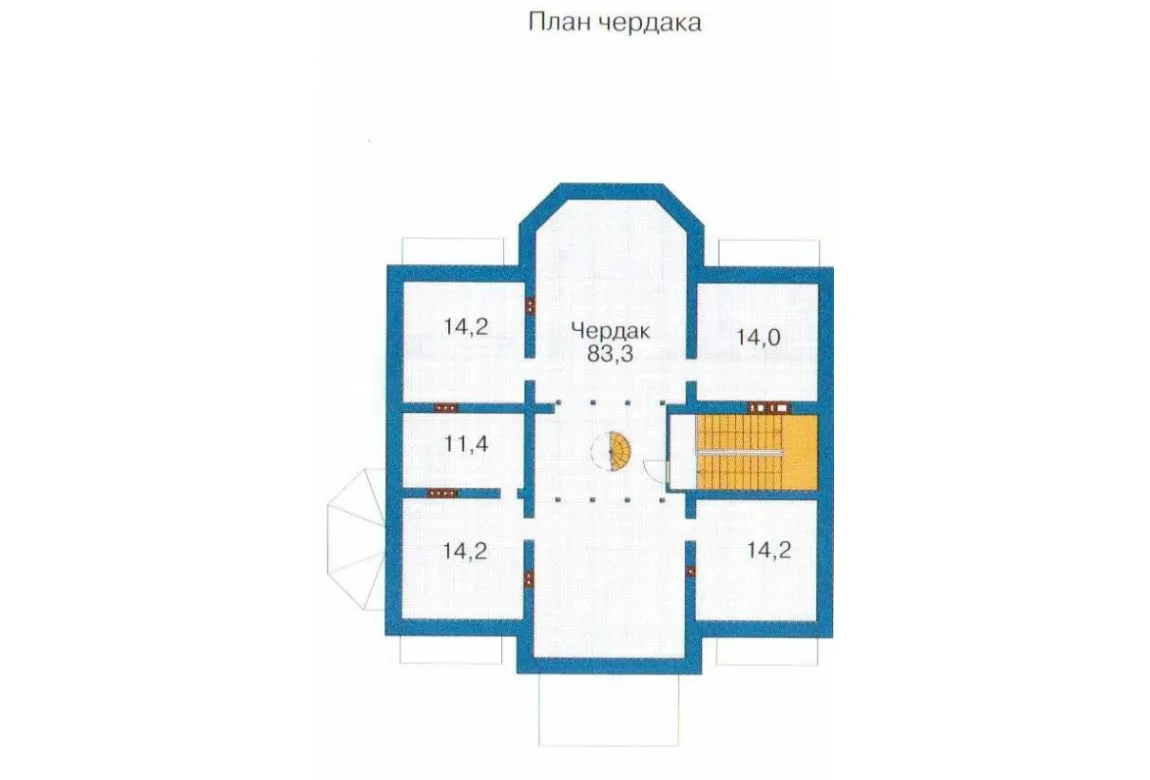 План N1 проекта ВИП дома «1313»