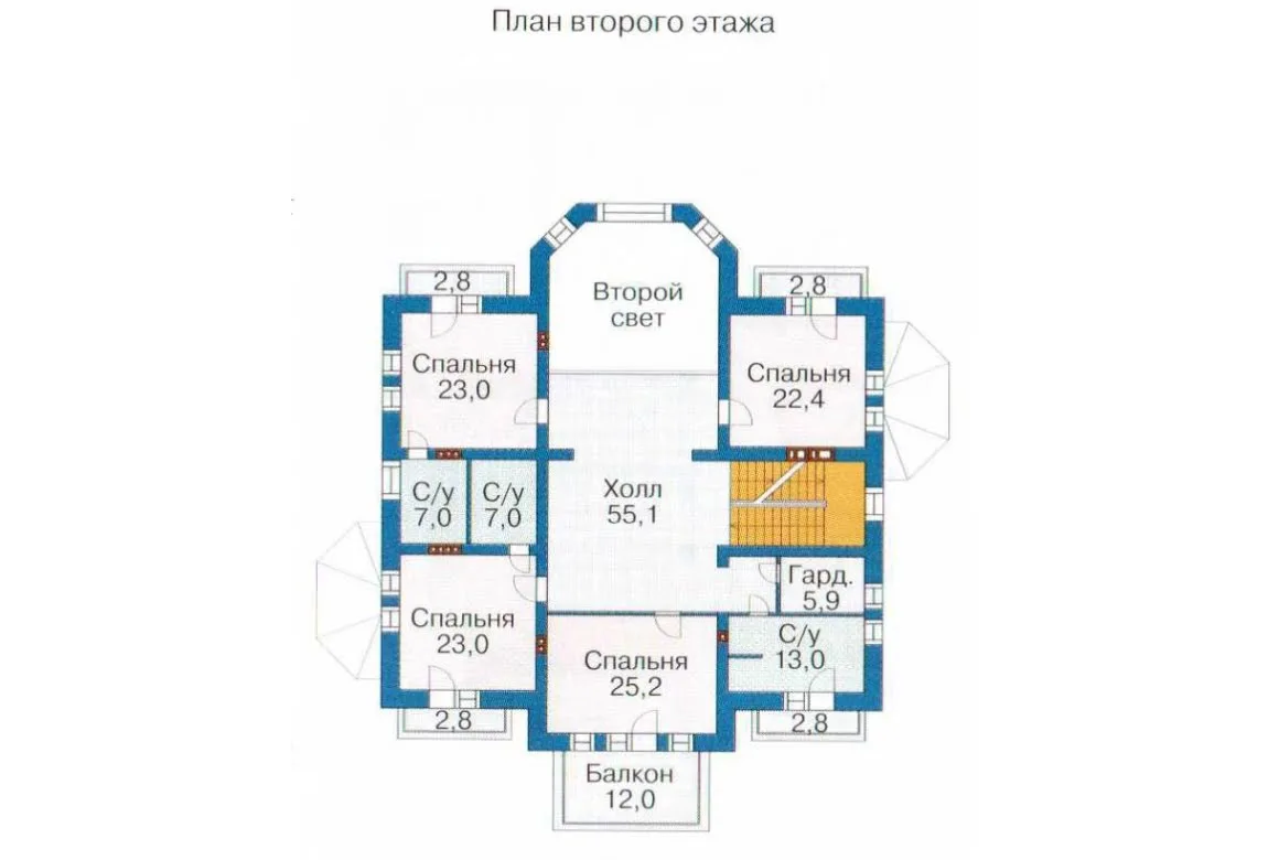 План N2 проекта ВИП дома «1313»