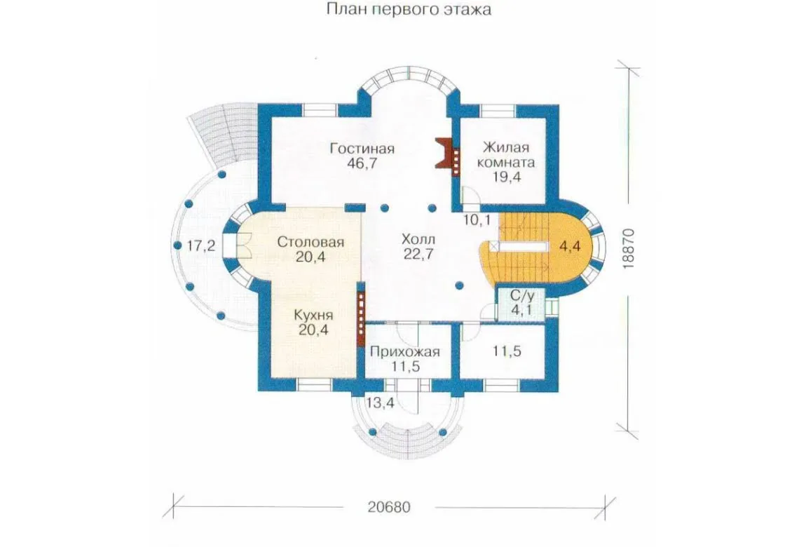 План N2 проекта ВИП дома «1314»