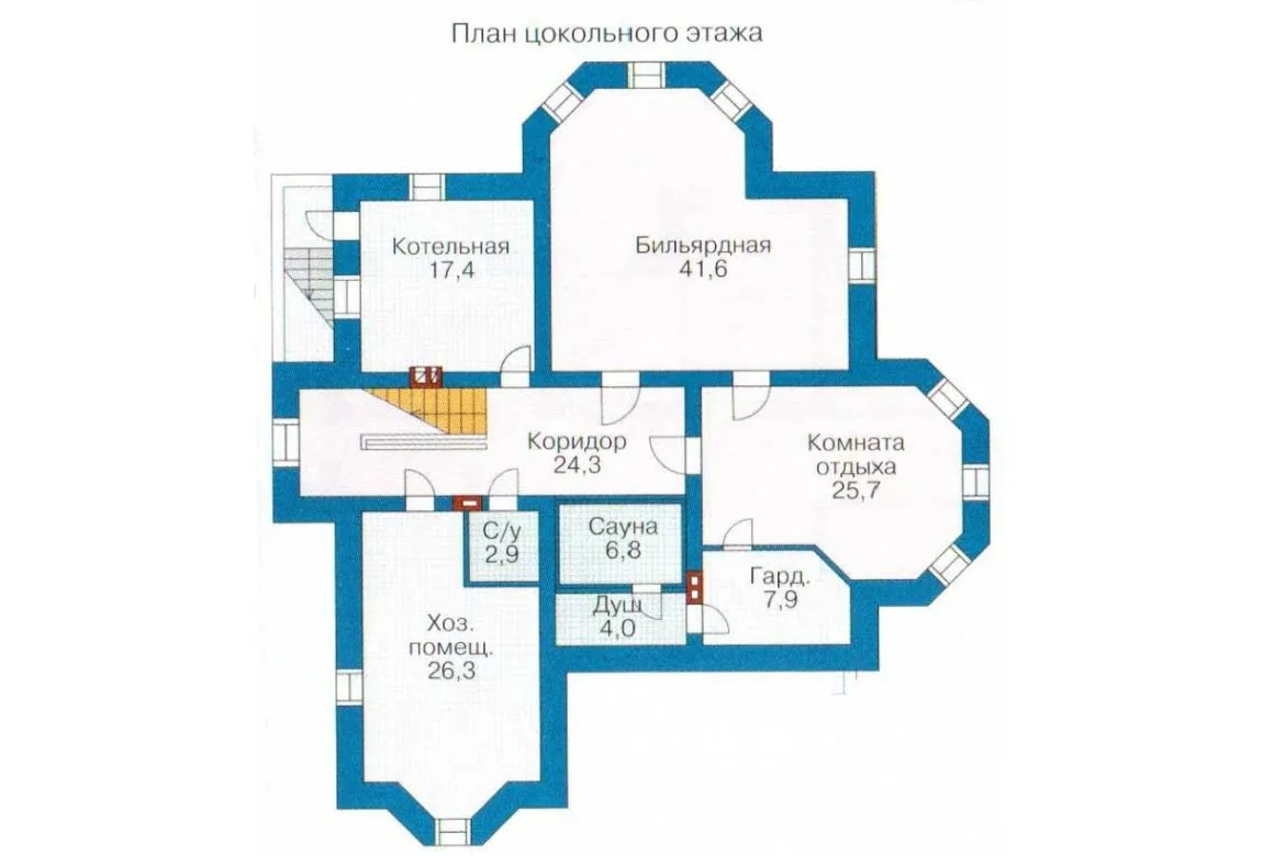 План N1 проекта ВИП дома «1315»