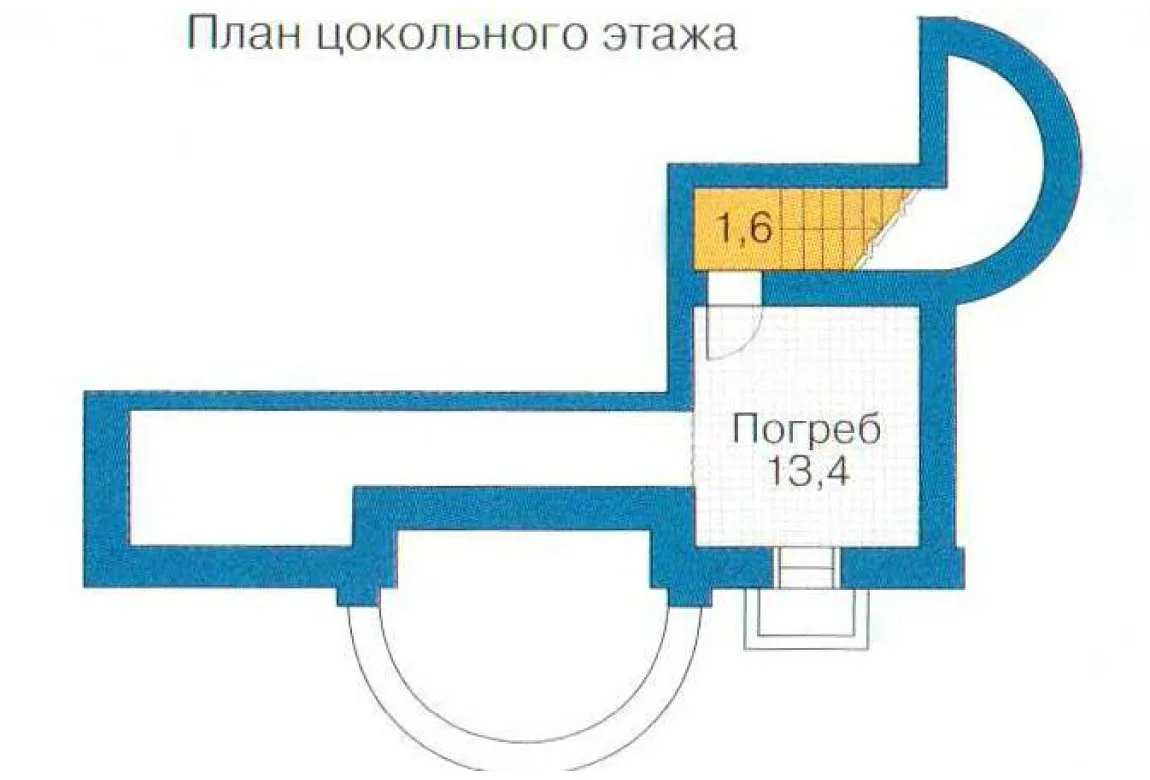 План N3 проекта ВИП дома «1316»