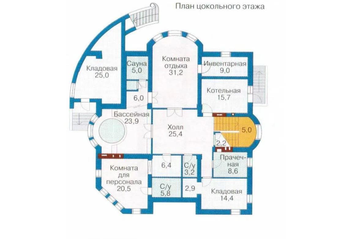 План N3 проекта ВИП дома «1318»