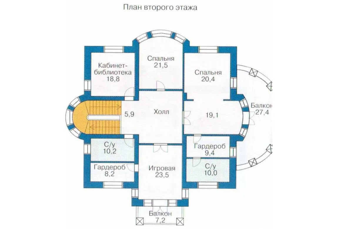План N1 проекта ВИП дома «1319»