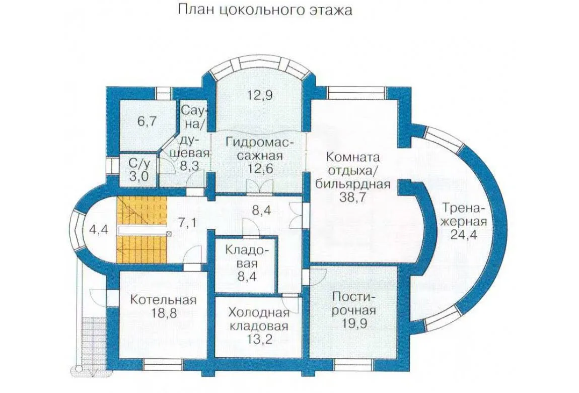 План N3 проекта ВИП дома «1319»