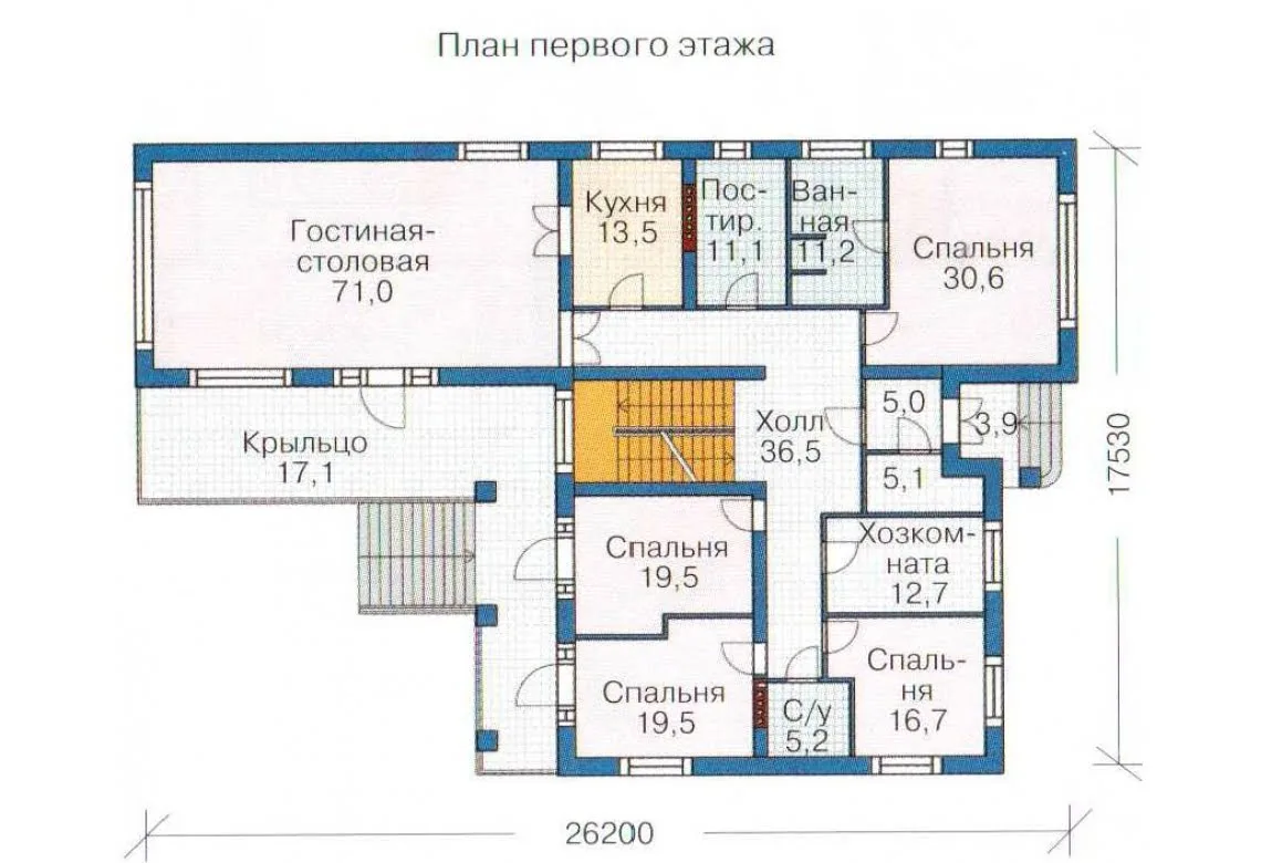План N2 проекта ВИП дома «1320»