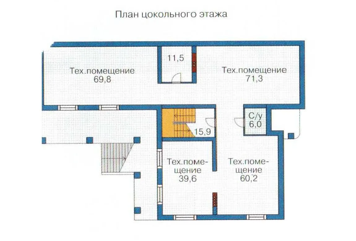 План N3 проекта ВИП дома «1320»