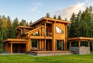 Проект дома из клееного бруса «Виола» - 236м2, фото, план, цена. | «Арт Строй Дизайн»