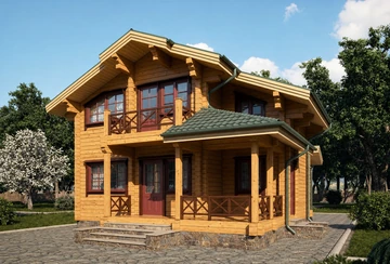 Проект Кламар — Клееный брус