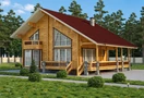 Проект дома из клееного бруса «Валенсия» - 228.9м2, фото, план, цена. | «Арт Строй Дизайн»