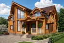 Проект дома из клееного бруса «Корвет» - 261м2, фото, план, цена. | «Арт Строй Дизайн»