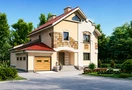 Дом из кирпича «1077» - фото цена строительство | «Арт Строй Дизайн»