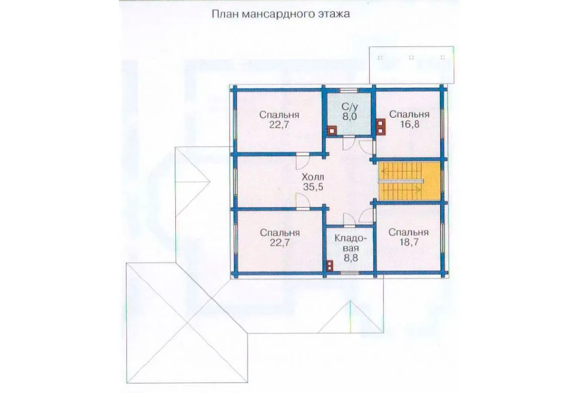План N3 проекта ВИП дома «1084»