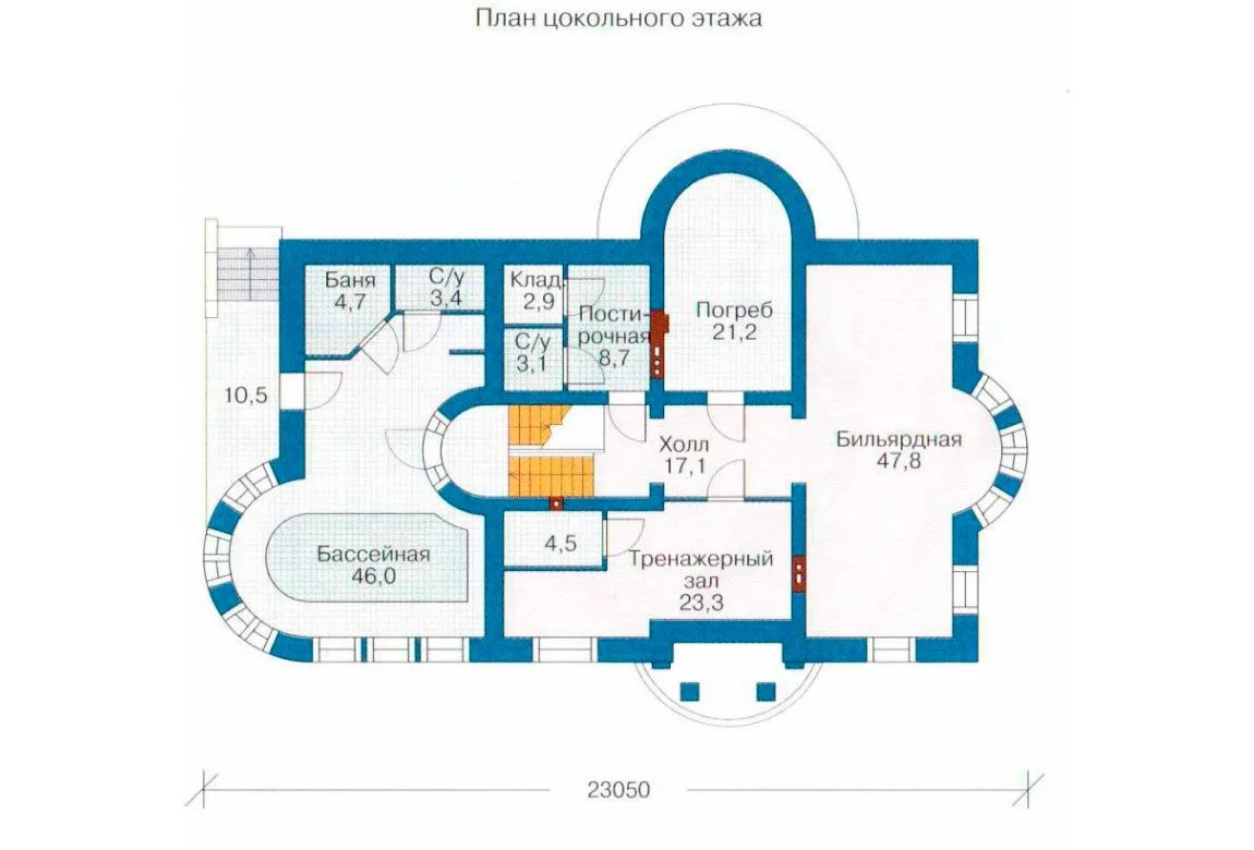 План N3 проекта ВИП дома «1087»