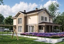 Дом из блоков «1857» 284.9м2 от 95 000 руб./м² - фото, цена, размеры | «Арт Строй Дизайн»