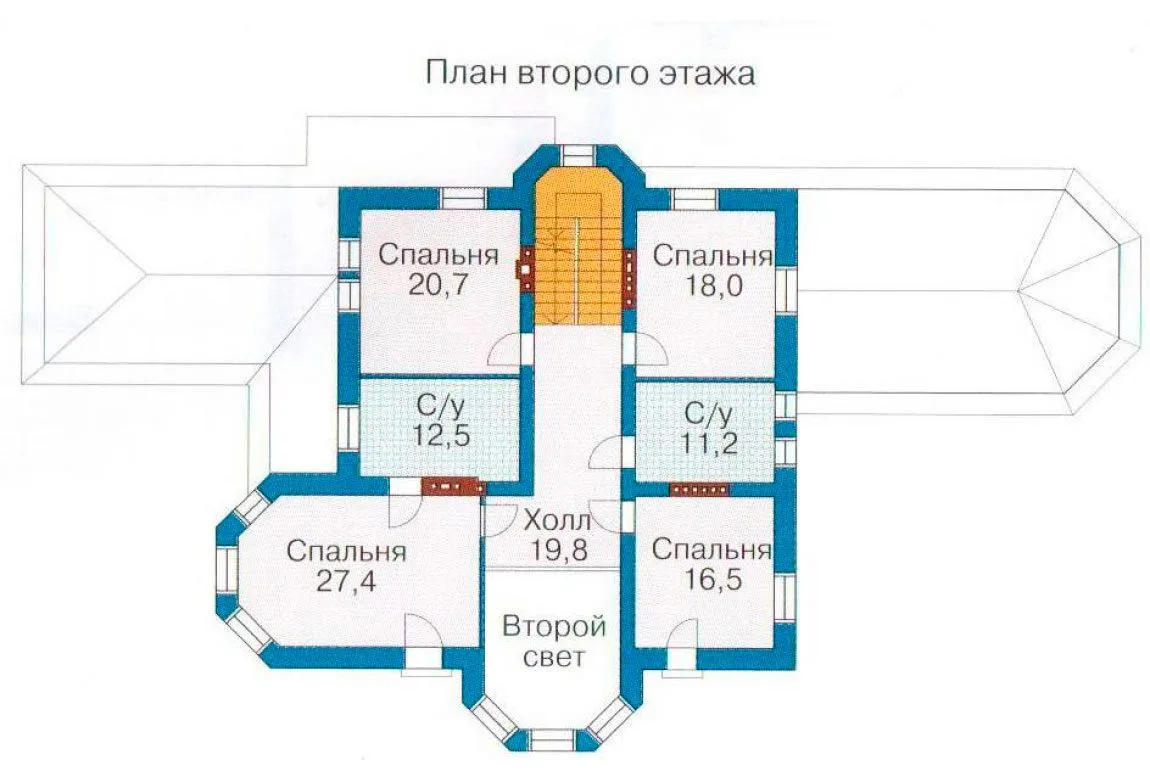 План N1 проекта ВИП дома «1095»