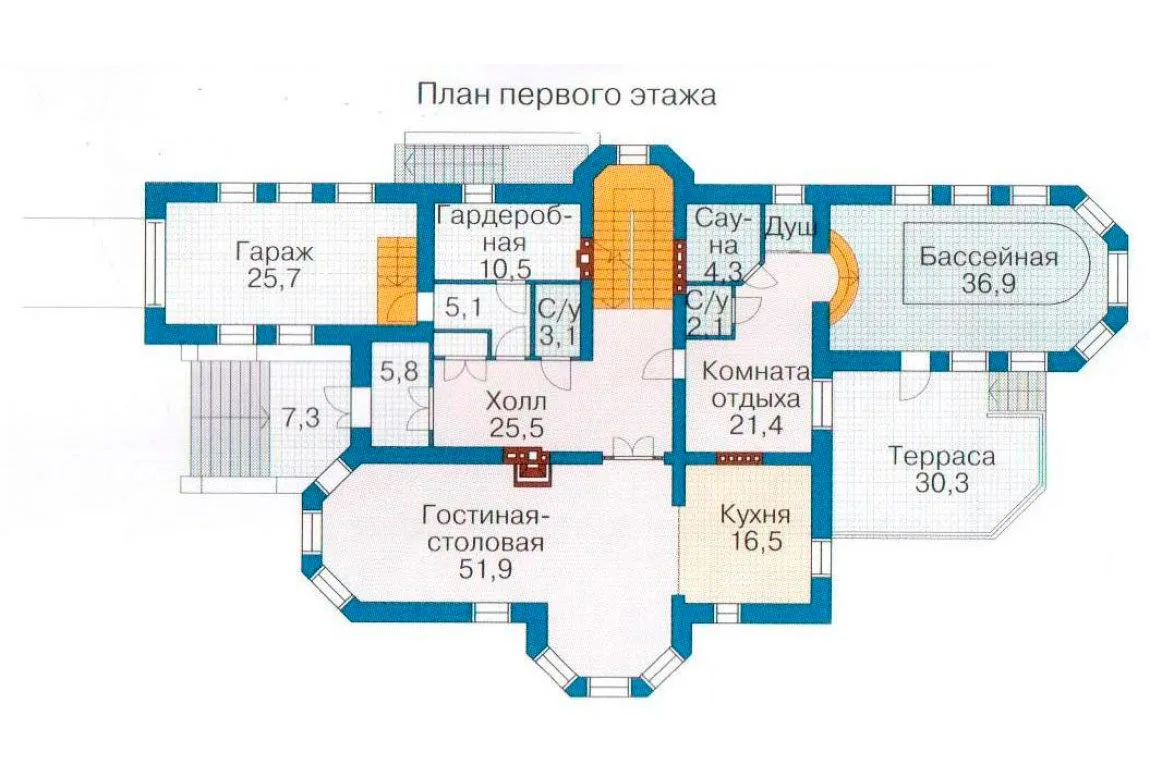 План N2 проекта ВИП дома «1095»