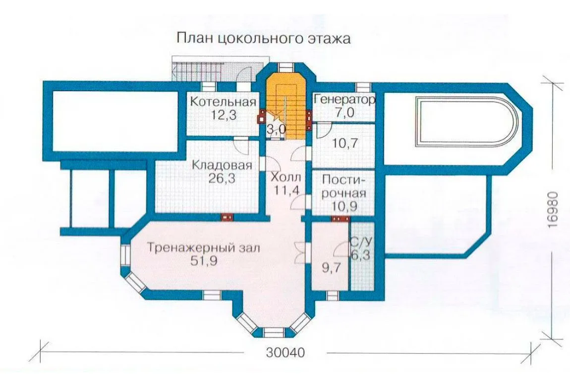 План N3 проекта ВИП дома «1095»