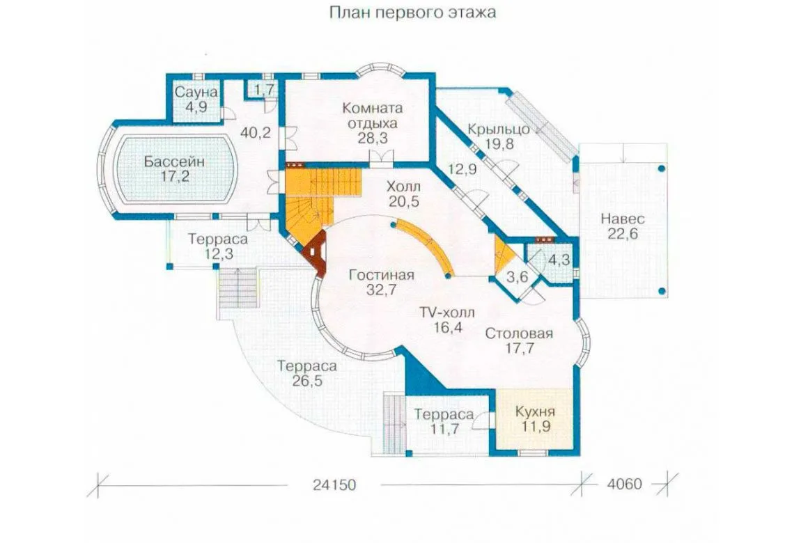 План N2 проекта ВИП дома «1097»