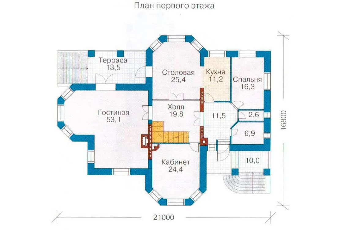 План N2 проекта ВИП дома «1098»