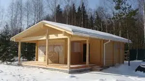 Баня из клееного бруса