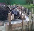 Строительство фундамента каркасного дома Строительство фундамента каркасного дома