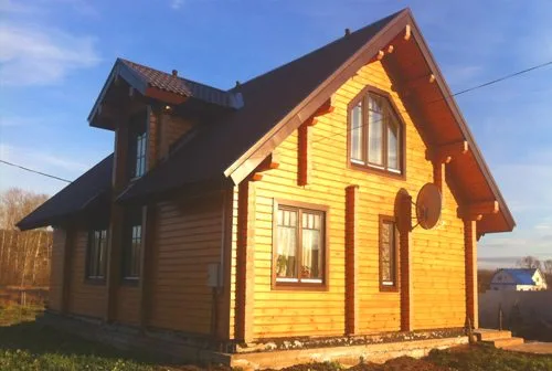 Дом из клееного бруса