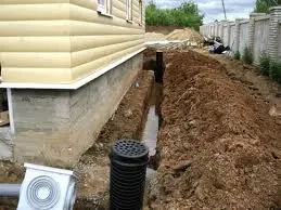 Устройство дренажа фундамента