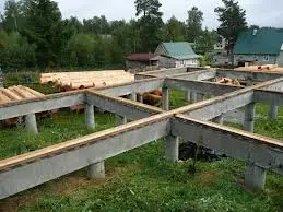 Фундамент на буронабивных сваях
