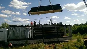 Строительство дома из клееного бруса в Хотьково 2