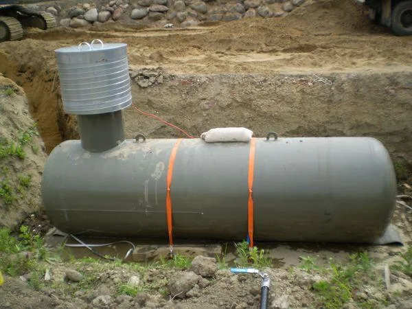 Монтаж газгольдера