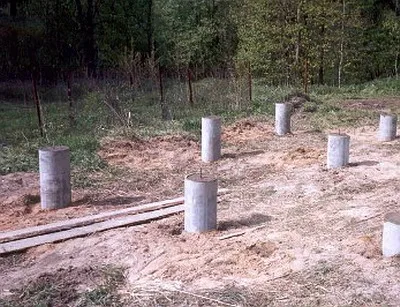 Столбчатый фундамент
