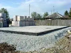Плитный фундамент Плитный фундамент