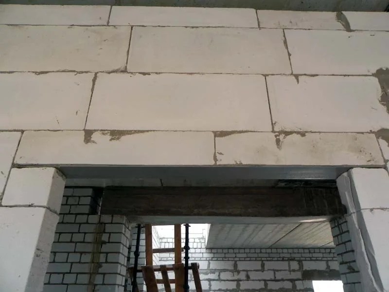 Стены из газобетона