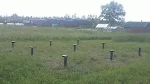 Свайно-винтовой фундамент